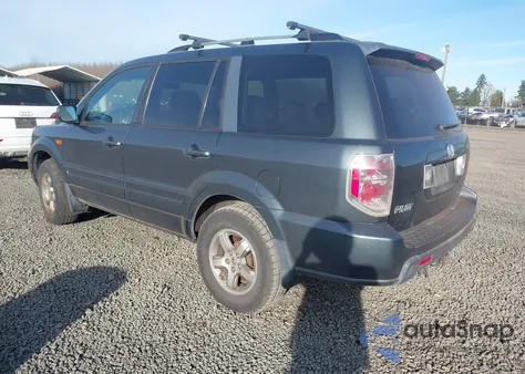 2006 Honda Pilot Ex-L from USA, damaged, VIN 2HKYF18526H519277